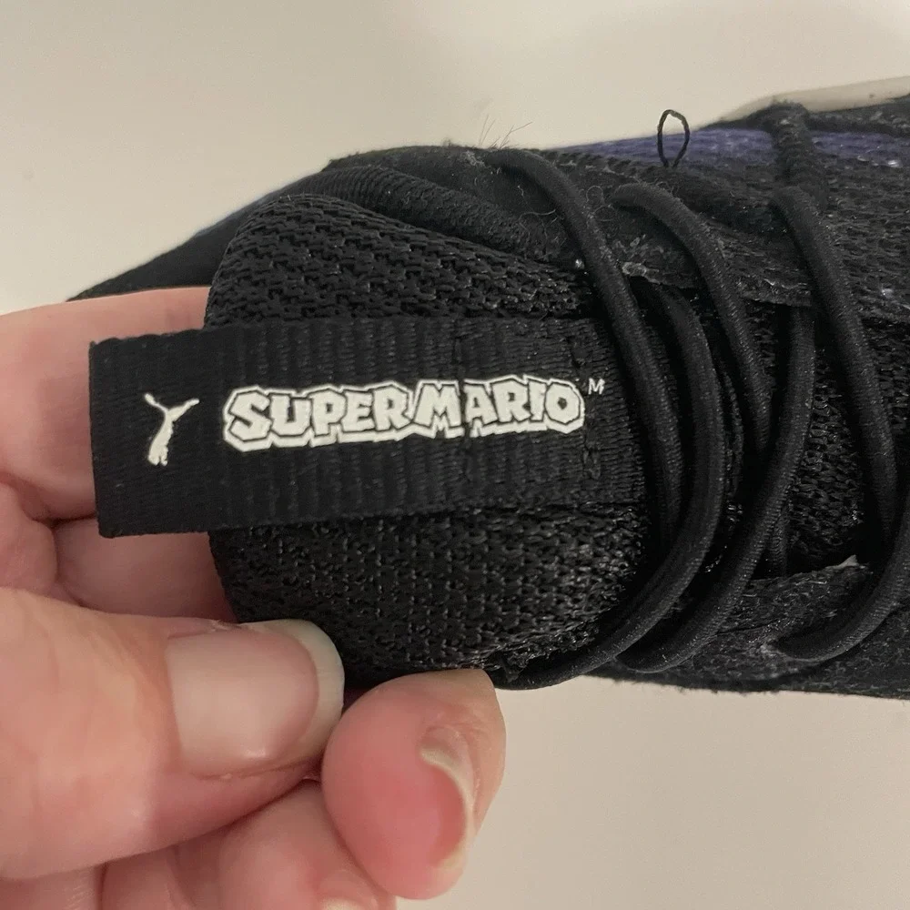PUMA Super‎ Mario Galaxy Boy Size 6 US Dreamer Nintendo EUC
